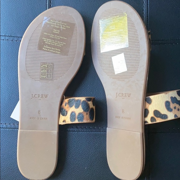 J CREW Leopard Sandal - Picture 4 of 4